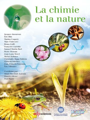 cover image of La chimie et la nature